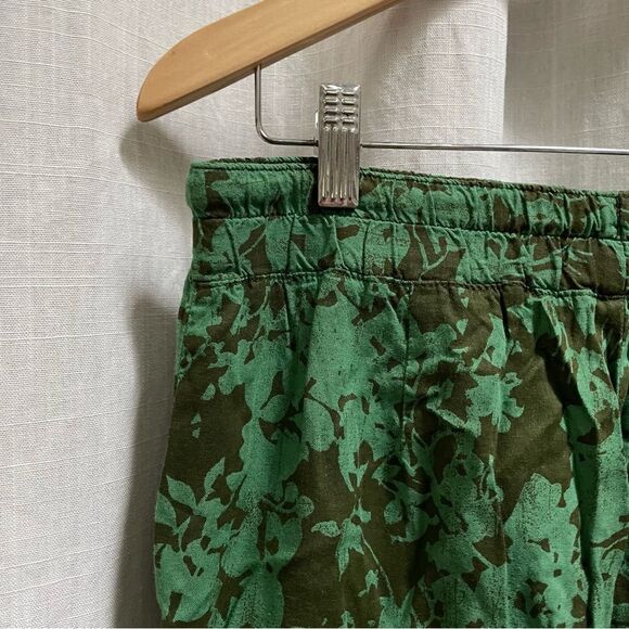 EDDIE Bauer green floral pull on skirt size extra small - Picture 8 of 10